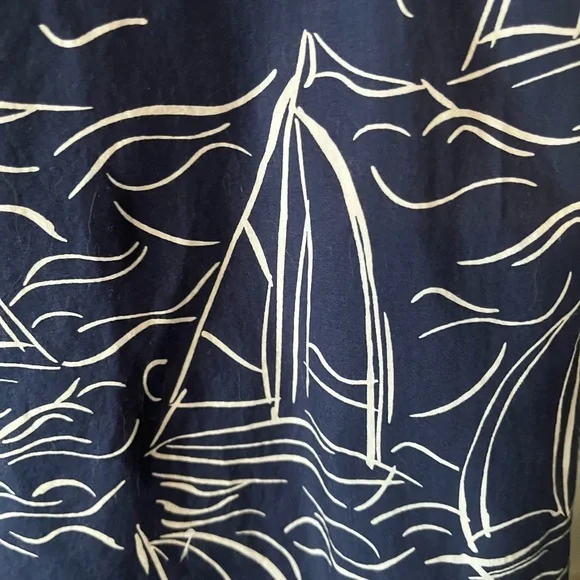 Talbots Cotton Sailing Shirt MP - Picture 3 of 7